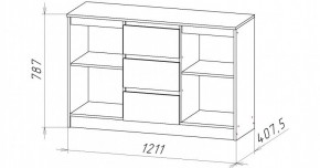 НИЦЦА-5 Комод (НЦ.05) в Верхней Пышме - verhnyaya-pyshma.ok-mebel.com | фото 2