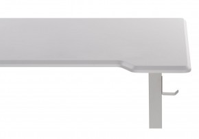 Компьютерный стол Маркос с механизмом подъема 120х75х75 белый / шагрень белая в Верхней Пышме - verhnyaya-pyshma.ok-mebel.com | фото 8