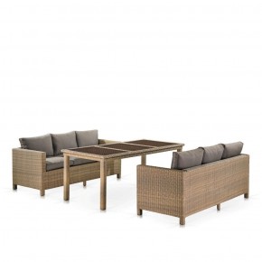 Комплект плетеной мебели T365/S65B-W65 Light Brown в Верхней Пышме - verhnyaya-pyshma.ok-mebel.com | фото