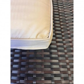 Комплект плетеной мебели  YR822Br Brown-Beige (подушка бежевая) в Верхней Пышме - verhnyaya-pyshma.ok-mebel.com | фото 2