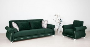Комплект Роуз ТД 411 диван-кровать + кресло + комплект подушек в Верхней Пышме - verhnyaya-pyshma.ok-mebel.com | фото
