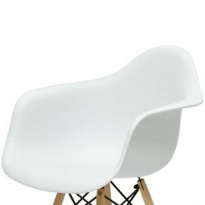 Кресло Barneo N-14 WoodMold белый в Верхней Пышме - verhnyaya-pyshma.ok-mebel.com | фото 3