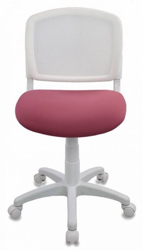 Кресло детское Бюрократ CH-W296NX/26-31 белый TW-15 розовый 26-31 в Верхней Пышме - verhnyaya-pyshma.ok-mebel.com | фото 3