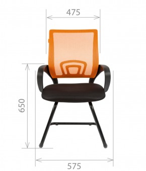 Кресло для оператора CHAIRMAN 696 V (ткань TW-11/сетка TW-01) в Верхней Пышме - verhnyaya-pyshma.ok-mebel.com | фото 5