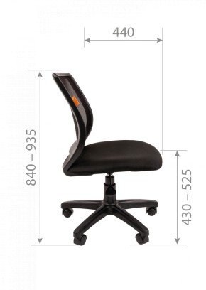 Кресло для оператора CHAIRMAN 699 Б/Л (ткань стандарт/сетка TW-01) в Верхней Пышме - verhnyaya-pyshma.ok-mebel.com | фото 7