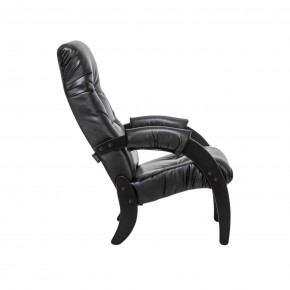 Кресло для отдыха Модель 61 Венге, к/з Vegas Lite Black в Верхней Пышме - verhnyaya-pyshma.ok-mebel.com | фото 6