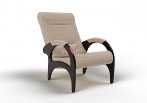 Кресло для отдыха Римини 19-Т-П (ткань/венге) ПЕСОК в Верхней Пышме - verhnyaya-pyshma.ok-mebel.com | фото 1