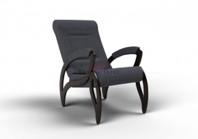 Кресло для отдыха Зельден 20-Т-ГР (ткань/венге) ГРАФИТ в Верхней Пышме - verhnyaya-pyshma.ok-mebel.com | фото 1