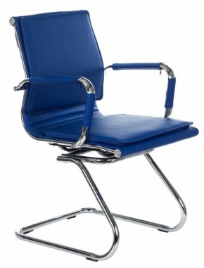 Кресло для посетителя Бюрократ CH-993-Low-V/blue синий в Верхней Пышме - verhnyaya-pyshma.ok-mebel.com | фото