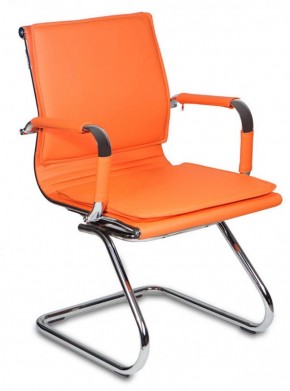 Кресло для посетителя Бюрократ CH-993-Low-V/orange оранжевый в Верхней Пышме - verhnyaya-pyshma.ok-mebel.com | фото