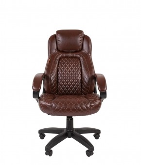 Кресло для руководителя  CHAIRMAN 432 (Экокожа коричневая) в Верхней Пышме - verhnyaya-pyshma.ok-mebel.com | фото 2