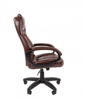 Кресло для руководителя  CHAIRMAN 432 (Экокожа коричневая) в Верхней Пышме - verhnyaya-pyshma.ok-mebel.com | фото 3