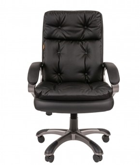 Кресло для руководителя  CHAIRMAN 442 (экокожа черная) в Верхней Пышме - verhnyaya-pyshma.ok-mebel.com | фото