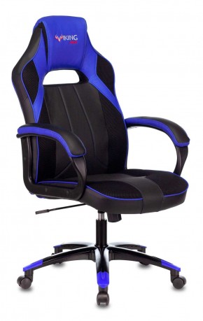 Кресло игровое Бюрократ VIKING 2 AERO BLUE черный/синий в Верхней Пышме - verhnyaya-pyshma.ok-mebel.com | фото