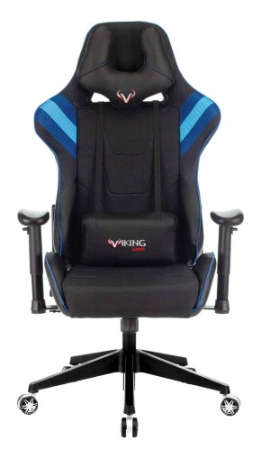 Кресло игровое Бюрократ VIKING 4 AERO BLUE черный/синий в Верхней Пышме - verhnyaya-pyshma.ok-mebel.com | фото 3