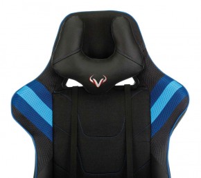 Кресло игровое Бюрократ VIKING 4 AERO BLUE черный/синий в Верхней Пышме - verhnyaya-pyshma.ok-mebel.com | фото 6