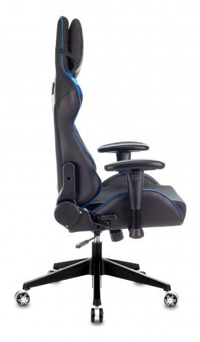 Кресло игровое Бюрократ VIKING 4 AERO BLUE черный/синий в Верхней Пышме - verhnyaya-pyshma.ok-mebel.com | фото 8