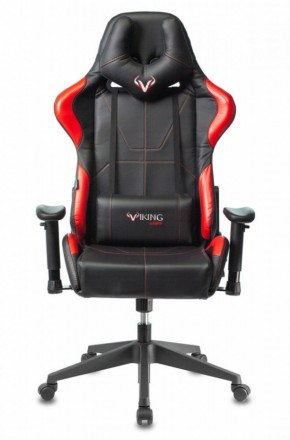 Кресло игровое Бюрократ VIKING 5 AERO RED черный/красный в Верхней Пышме - verhnyaya-pyshma.ok-mebel.com | фото 3