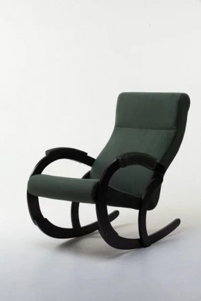 Кресло-качалка КОРСИКА 34-Т-AG (зеленый) в Верхней Пышме - verhnyaya-pyshma.ok-mebel.com | фото