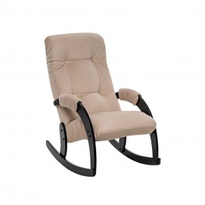 Кресло-качалка Модель 67 Венге, ткань V 18 в Верхней Пышме - verhnyaya-pyshma.ok-mebel.com | фото 2