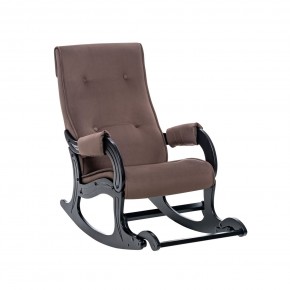 Кресло-качалка Модель 707 Венге, ткань V 23 в Верхней Пышме - verhnyaya-pyshma.ok-mebel.com | фото 2