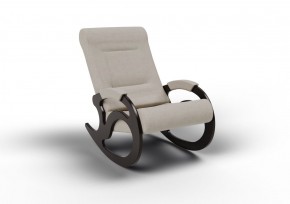Кресло-качалка Вилла 11-Т-ГР (ткань/венге) ГРАФИТ в Верхней Пышме - verhnyaya-pyshma.ok-mebel.com | фото