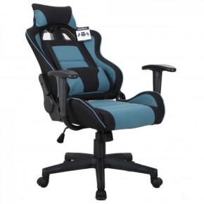Кресло компьютерное BRABIX "GT Racer GM-100" (черное/голубое) 531818 в Верхней Пышме - verhnyaya-pyshma.ok-mebel.com | фото 4