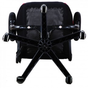 Кресло компьютерное BRABIX GT Racer GM-101 + подушка (ткань) черное/красное (531820) в Верхней Пышме - verhnyaya-pyshma.ok-mebel.com | фото 9