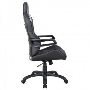 Кресло компьютерное BRABIX Nitro GM-001 (ткань/экокожа) черное (531817) в Верхней Пышме - verhnyaya-pyshma.ok-mebel.com | фото 3