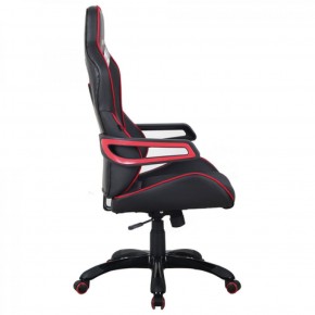 Кресло компьютерное BRABIX Nitro GM-001 (ткань/экокожа) черное, вставки красные (531816) в Верхней Пышме - verhnyaya-pyshma.ok-mebel.com | фото 5