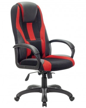 Кресло компьютерное BRABIX PREMIUM "Rapid GM-102" (экокожа/ткань, черное/красное) 532107 в Верхней Пышме - verhnyaya-pyshma.ok-mebel.com | фото 1