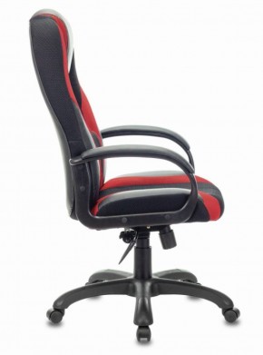 Кресло компьютерное BRABIX PREMIUM "Rapid GM-102" (экокожа/ткань, черное/красное) 532107 в Верхней Пышме - verhnyaya-pyshma.ok-mebel.com | фото 3