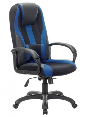 Кресло компьютерное BRABIX PREMIUM "Rapid GM-102" (экокожа/ткань, черное/синее) 532106 в Верхней Пышме - verhnyaya-pyshma.ok-mebel.com | фото