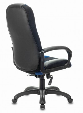 Кресло компьютерное BRABIX PREMIUM "Rapid GM-102" (экокожа/ткань, черное/синее) 532106 в Верхней Пышме - verhnyaya-pyshma.ok-mebel.com | фото 4