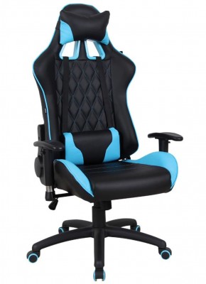 Кресло компьютерное BRABIX "GT Master GM-110" (черное/голубое) 531928 в Верхней Пышме - verhnyaya-pyshma.ok-mebel.com | фото