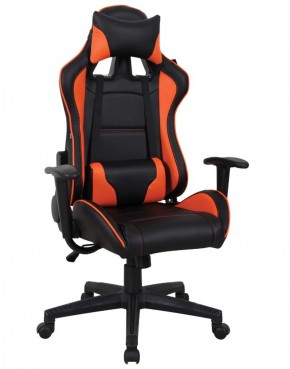 Кресло компьютерное BRABIX "GT Racer GM-100" (черное/оранжевое) 531925 в Верхней Пышме - verhnyaya-pyshma.ok-mebel.com | фото 1