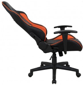 Кресло компьютерное BRABIX "GT Racer GM-100" (черное/оранжевое) 531925 в Верхней Пышме - verhnyaya-pyshma.ok-mebel.com | фото 4