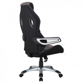 Кресло компьютерное BRABIX Techno GM-002 (ткань) черное/серое, вставки белые (531815) в Верхней Пышме - verhnyaya-pyshma.ok-mebel.com | фото 5