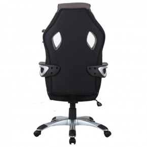 Кресло компьютерное BRABIX Techno GM-002 (ткань) черное/серое, вставки белые (531815) в Верхней Пышме - verhnyaya-pyshma.ok-mebel.com | фото 6
