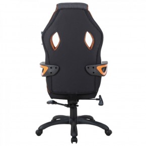 Кресло компьютерное BRABIX Techno Pro GM-003 (ткань черное/серое, вставки оранжевые) 531813 в Верхней Пышме - verhnyaya-pyshma.ok-mebel.com | фото 5