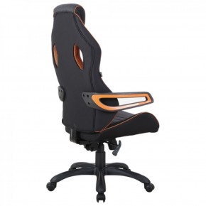 Кресло компьютерное BRABIX Techno Pro GM-003 (ткань черное/серое, вставки оранжевые) 531813 в Верхней Пышме - verhnyaya-pyshma.ok-mebel.com | фото 6