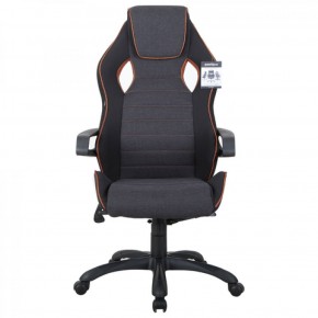 Кресло компьютерное BRABIX Techno Pro GM-003 (ткань черное/серое, вставки оранжевые) 531813 в Верхней Пышме - verhnyaya-pyshma.ok-mebel.com | фото 7