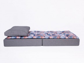 Кресло-кровать бескаркасное Харви (коричневый-геометрия браун) в Верхней Пышме - verhnyaya-pyshma.ok-mebel.com | фото 3