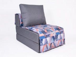 Кресло-кровать бескаркасное Харви (серый-сноу деним) в Верхней Пышме - verhnyaya-pyshma.ok-mebel.com | фото 1