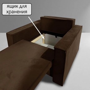 Кресло-кровать Принц КК1-ВК (велюр коричневый) в Верхней Пышме - verhnyaya-pyshma.ok-mebel.com | фото 6