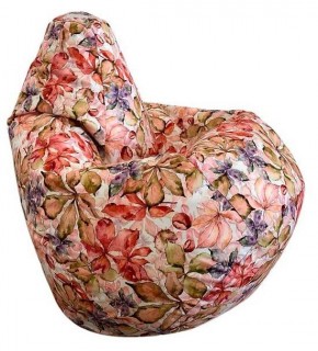 Кресло-мешок Цветы L в Верхней Пышме - verhnyaya-pyshma.ok-mebel.com | фото