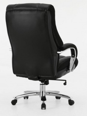 Кресло офисное BRABIX PREMIUM "Bomer HD-007" (рециклированная кожа, хром, черное) 531939 в Верхней Пышме - verhnyaya-pyshma.ok-mebel.com | фото 4