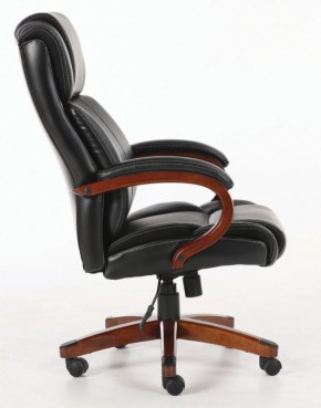Кресло офисное BRABIX PREMIUM "Magnum EX-701" (дерево, рециклированная кожа, черное) 531827 в Верхней Пышме - verhnyaya-pyshma.ok-mebel.com | фото 3