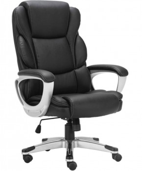 Кресло офисное BRABIX PREMIUM "Rest EX-555" (пружинный блок, экокожа, черное) 531938 в Верхней Пышме - verhnyaya-pyshma.ok-mebel.com | фото