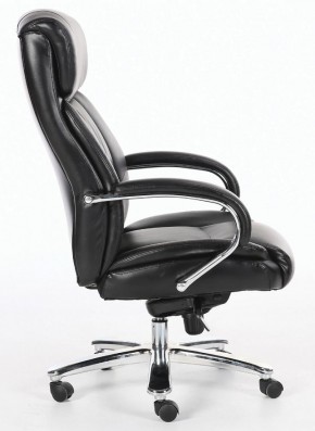 Кресло офисное BRABIX "Direct EX-580" (хром/рециклированная кожа/черное) 531824 в Верхней Пышме - verhnyaya-pyshma.ok-mebel.com | фото 3